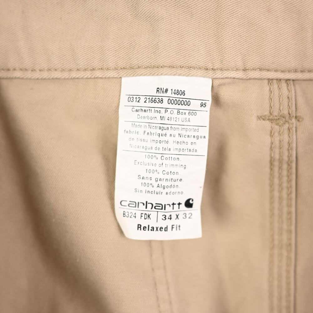 Carhartt Relaxed Fit Khaki Pants, size 34 x 32 - Picture 9 of 9